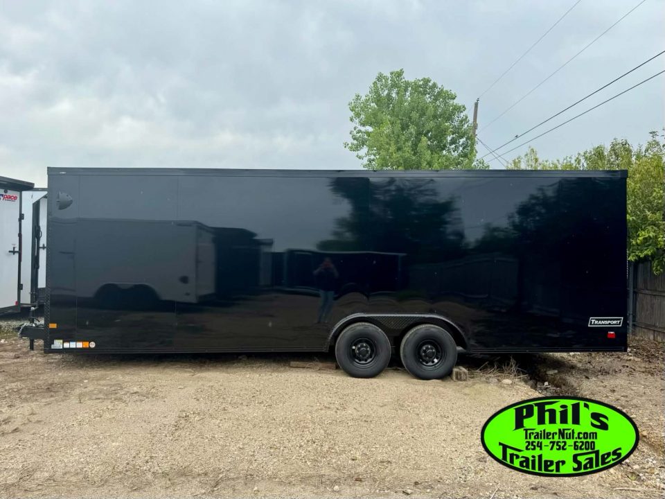 New 2026 Haulmark TRANSPORT 8.5X24 Cargo / Enclosed Trailer UPGRADED .080 SCREWLESS EXTERIOR