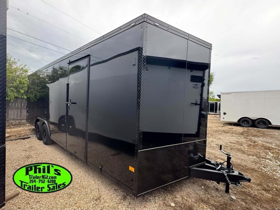 New 2026 Haulmark TRANSPORT 8.5X24 Cargo / Enclosed Trailer UPGRADED .080 SCREWLESS EXTERIOR