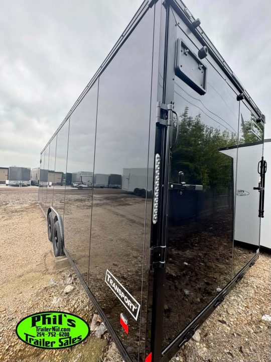 New 2026 Haulmark TRANSPORT 8.5X24 Cargo / Enclosed Trailer UPGRADED .080 SCREWLESS EXTERIOR