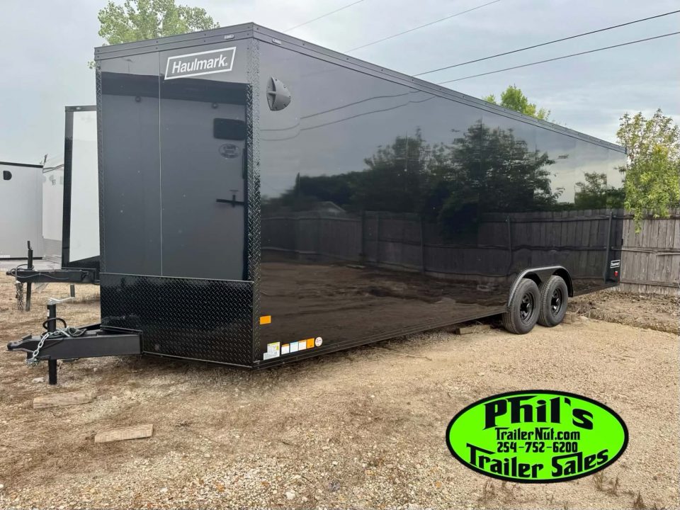 New 2026 Haulmark TRANSPORT 8.5X24 Cargo / Enclosed Trailer UPGRADED .080 SCREWLESS EXTERIOR
