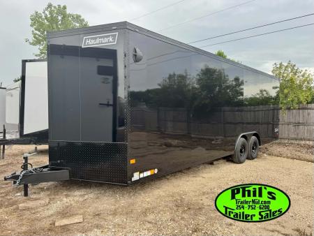 New 2026 Haulmark TRANSPORT 8.5X24 Cargo / Enclosed Trailer UPGRADED .080 SCREWLESS EXTERIOR