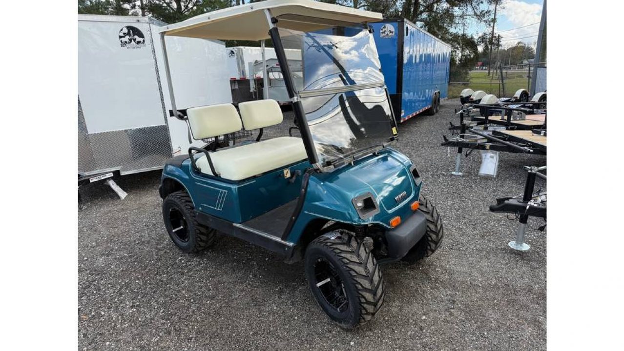 Used 2022 Yamaha Golf Cars Lifted 2 Seater Golf Cart | New Tires & Upgraded Suspension Golf Cart