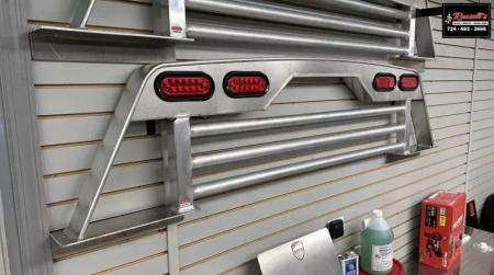 New Martin Truck Bodies Lighted Headache Rack 24+ Ford - Cargo Camera