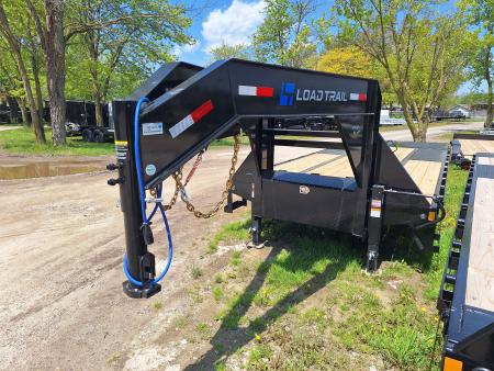 New 2026 Load Trail 102x25 Low-Pro Gooseneck Trailer W/ Max Ramps