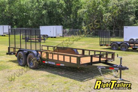New 2026 Triple Crown Trailers 7X16 Utility Trailer