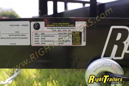 New 2026 Triple Crown Trailers 7X16 Utility Trailer