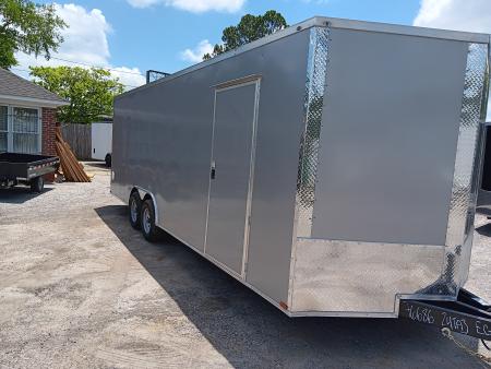 New 2026 Quality Cargo 8.5X24TA3 ENCLOSED CARGO/CAR HAULER TRAILER
