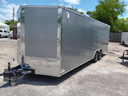 New 2026 Quality Cargo 8.5X24TA3 ENCLOSED CARGO/CAR HAULER TRAILER