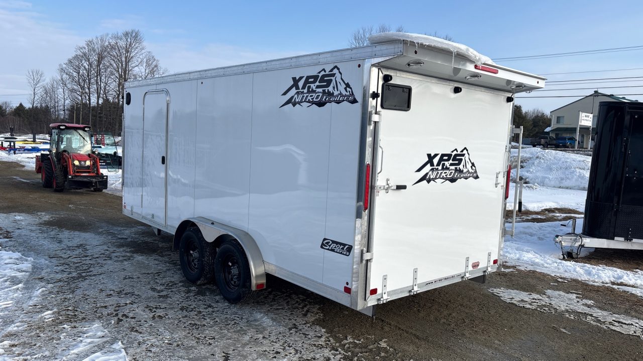 New 2026 Nitro XPS 7.5x18 Sport Snowmobile Trailer