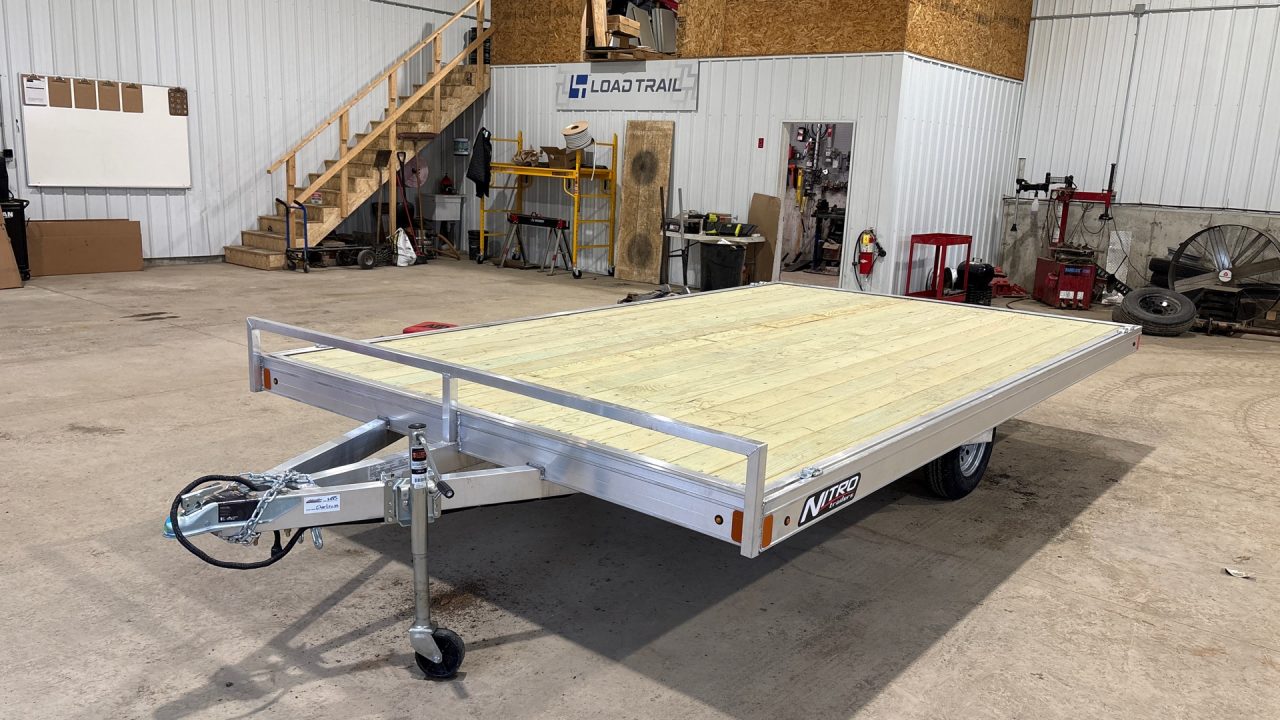 New 2026 Nitro ATV 7X14 Deckover Trailer