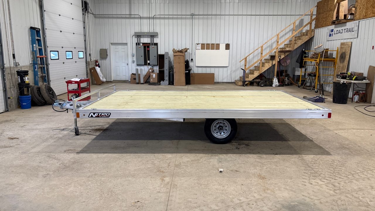 New 2026 Nitro ATV 7X14 Deckover Trailer