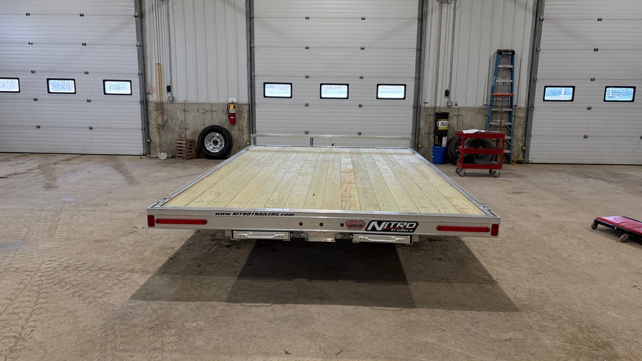 New 2026 Nitro ATV 7X14 Deckover Trailer