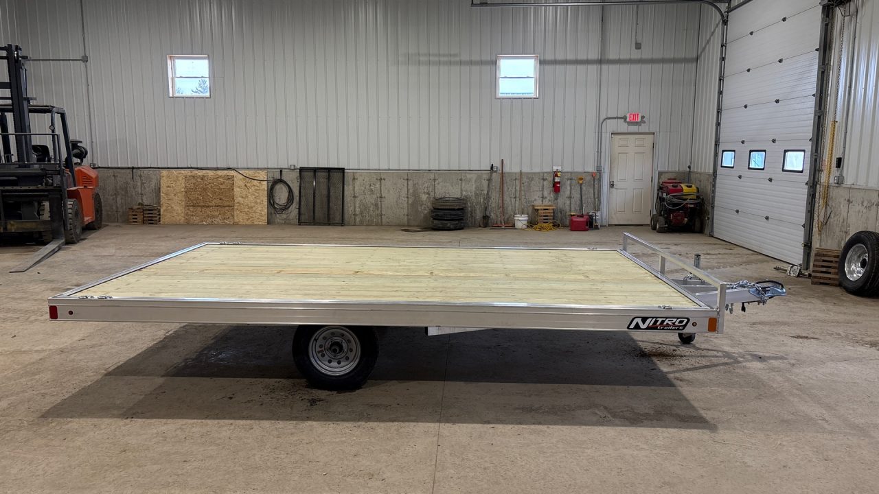 New 2026 Nitro ATV 7X14 Deckover Trailer
