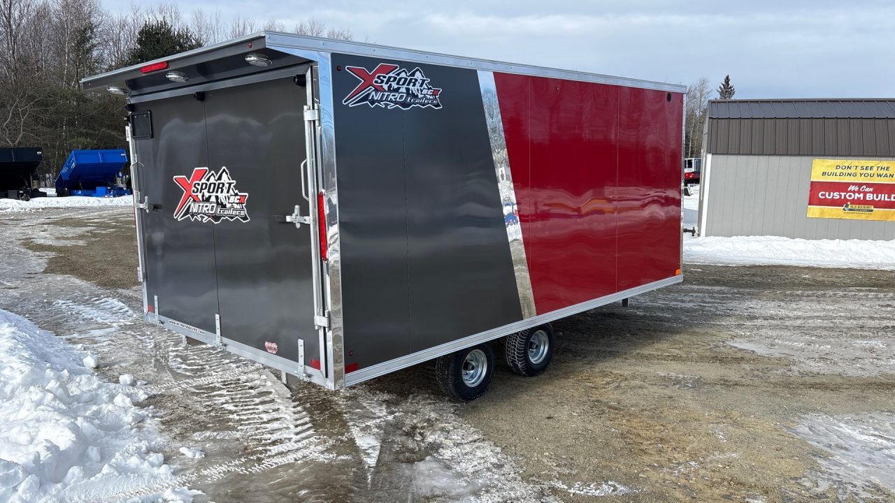 New 2026 Nitro 101x14 BCX Xsport Hybrid Snowmobile Trailer