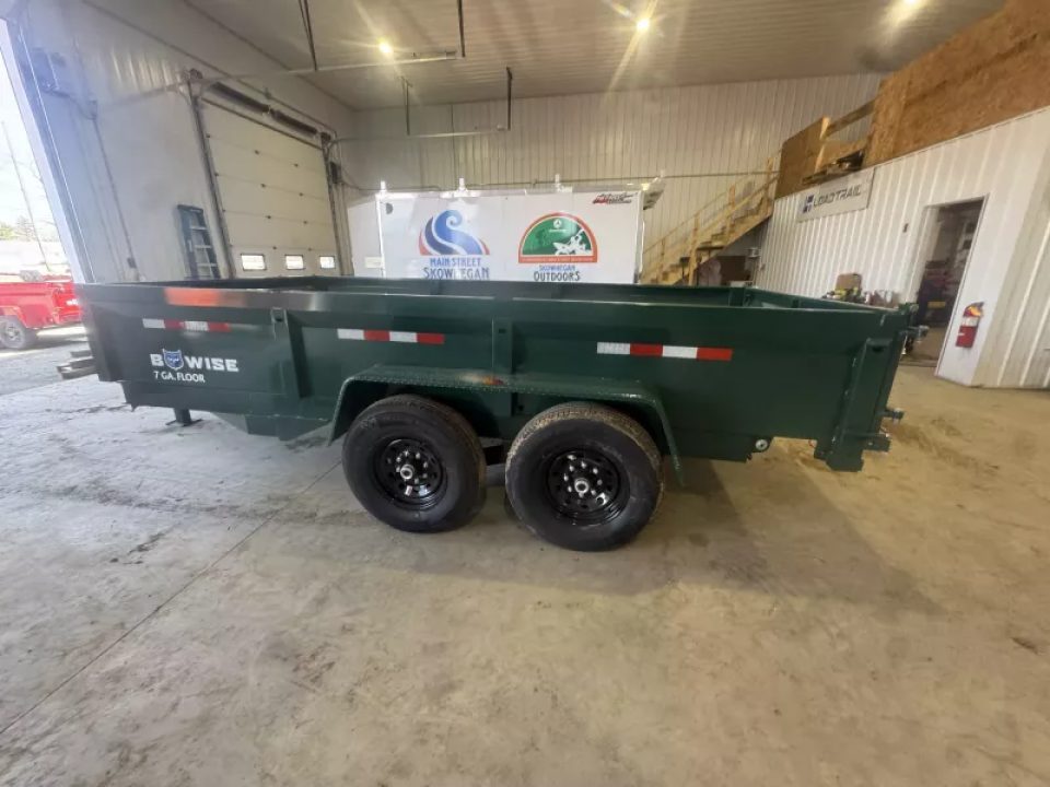 New 2025 BWise DT14 81.5x14 14K Tandem Axle Dump Trailer