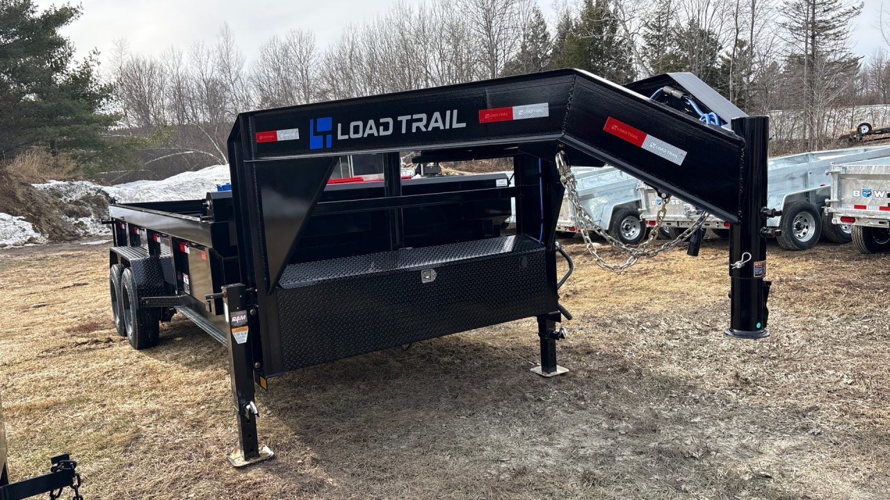 New 2026 Load Trail 83" X 16' TANDEM AXLE GOOSENECK LOW-PRO DUMP