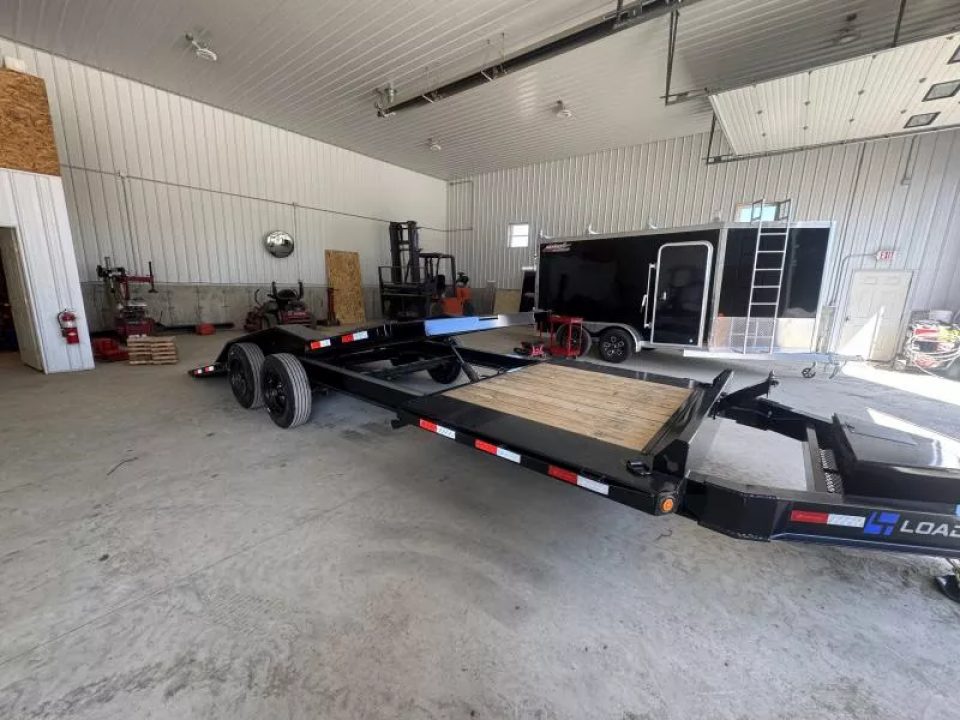 New 2025 Load Trail 102" X 22' TILT-N-GO TANDEM AXLE TILT DECK I-BEAM FRAME