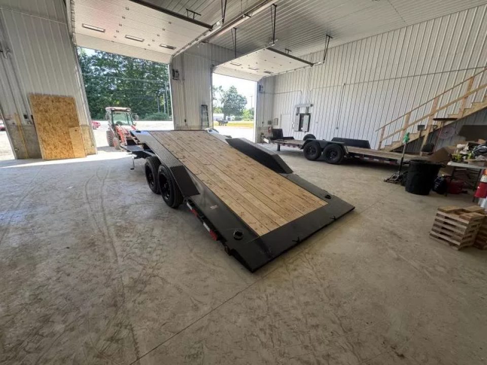 New 2025 Load Trail 102" X 22' TILT-N-GO TANDEM AXLE TILT DECK I-BEAM FRAME