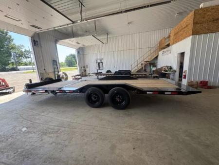 New 2025 Load Trail 102" X 22' TILT-N-GO TANDEM AXLE TILT DECK I-BEAM FRAME