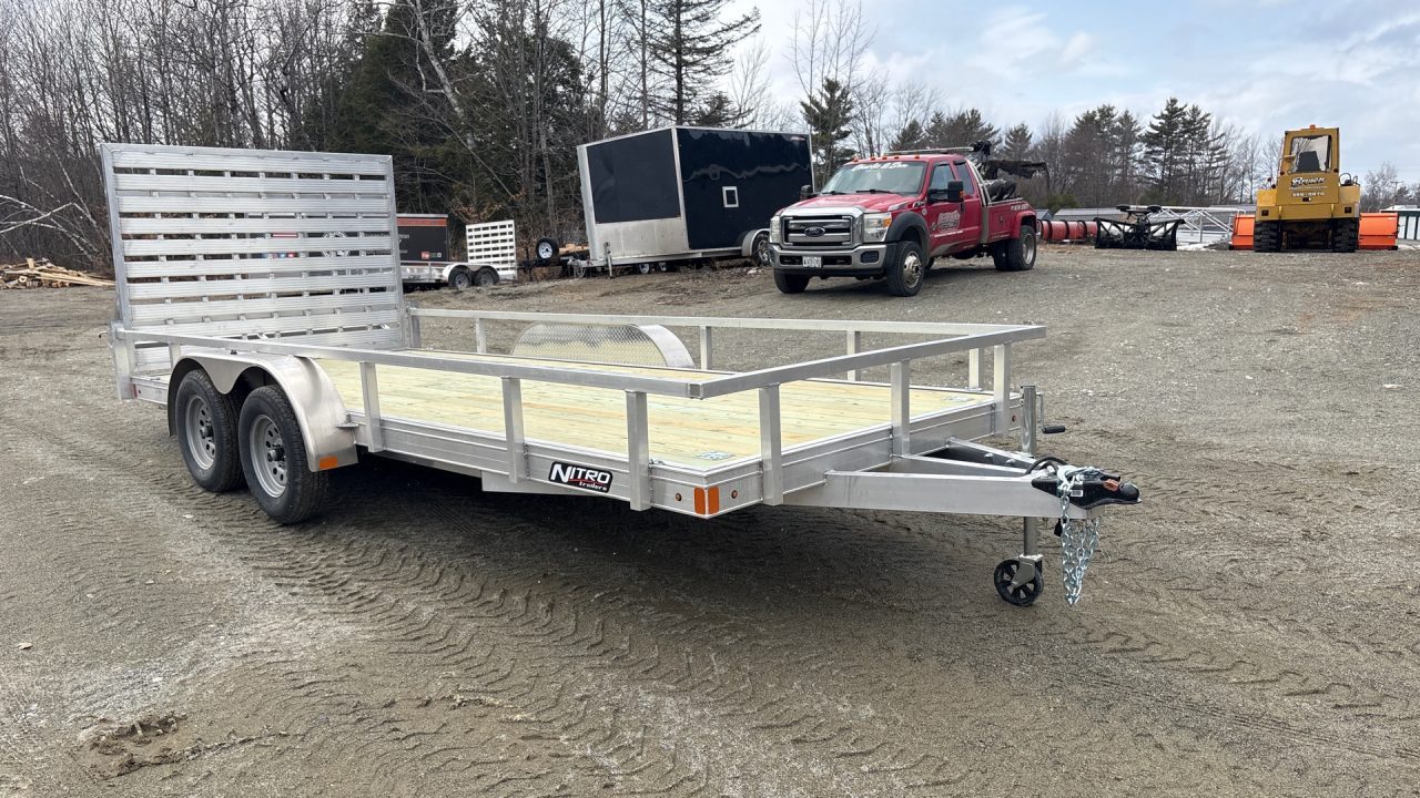 New 2026 Nitro UT 80X18TA Utility Trailer