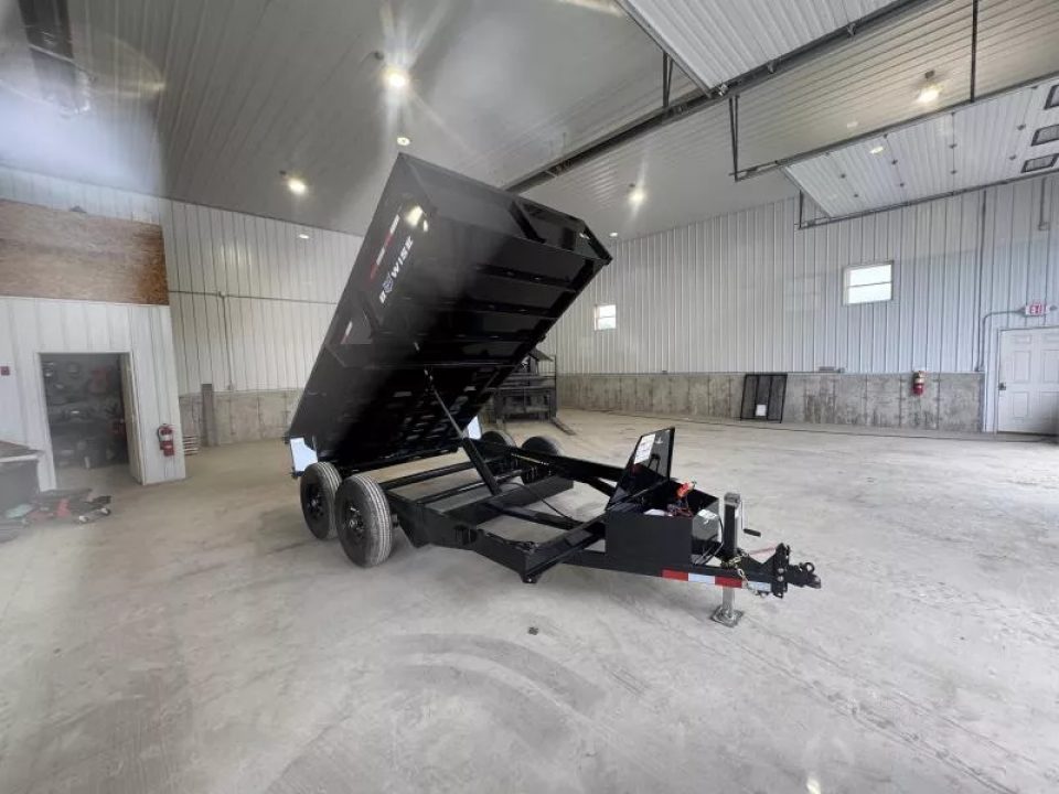 New 2026 BWise DT712LP-LE-12 Dump Trailer