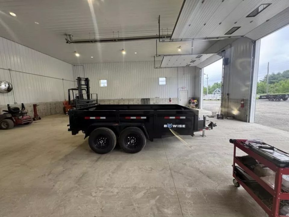 New 2026 BWise DT712LP-LE-12 Dump Trailer