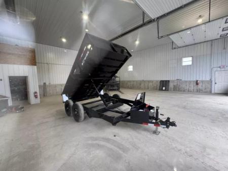 New 2026 BWise DT712LP-LE-12 Dump Trailer