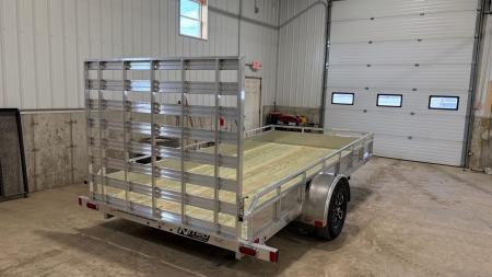 New 2026 Nitro EUT6.5X14 Enclosed Sides Utility Trailer
