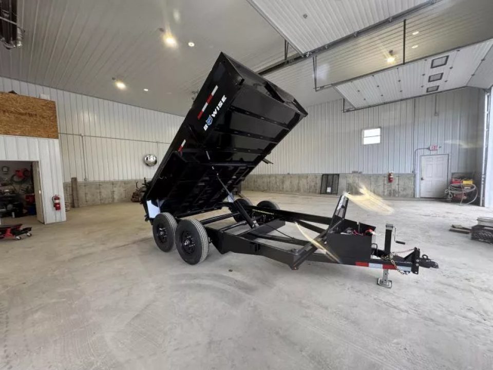 New 2026 BWise DT712LP-LE-12 Dump Trailer