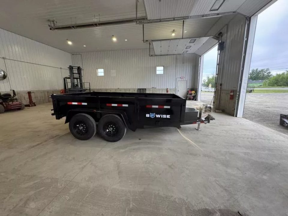New 2026 BWise DT712LP-LE-12 Dump Trailer