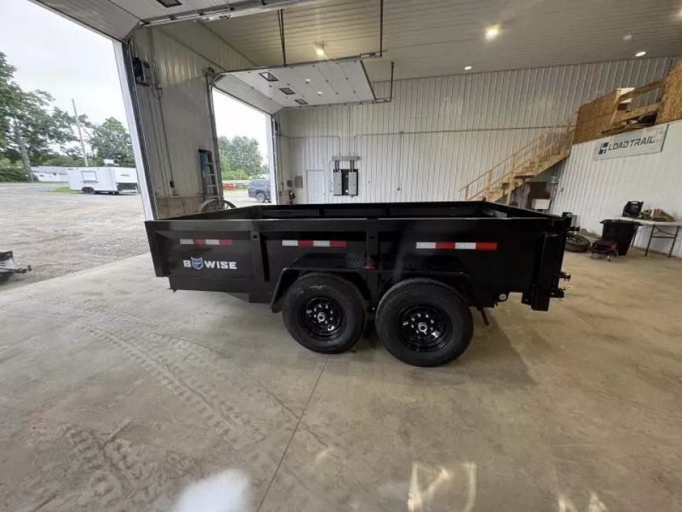 New 2026 BWise DT712LP-LE-12 Dump Trailer