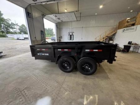 New 2026 BWise DT712LP-LE-12 Dump Trailer