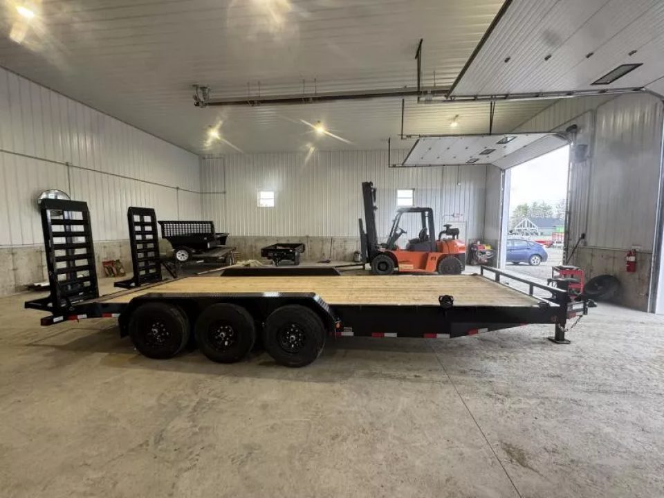New 2025 Load Trail 83" X 22' TRIPLE AXLE CARHAULER