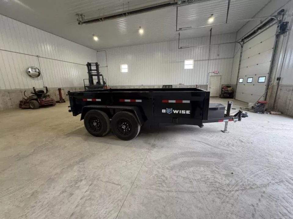 New 2026 BWise DT712LP-LE-12 Dump Trailer