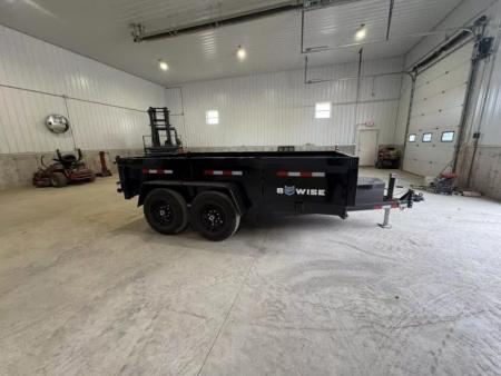 New 2026 BWise DT712LP-LE-12 Dump Trailer