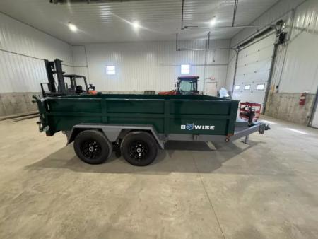 New 2026 BWise DLP10 72x12 10K Tandem Axle Dump Trailer