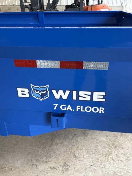 New 2025 BWise DT14 81.5x14 14K Tandem Axle Dump Trailer