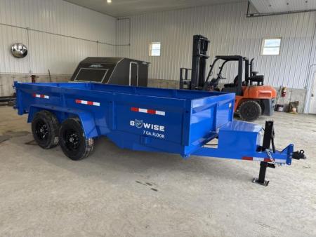 New 2025 BWise DT14 81.5x14 14K Tandem Axle Dump Trailer