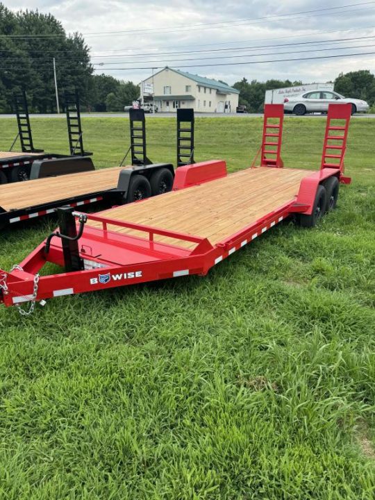 New 2025 BWise EH14 82x20 14K Tandem Axle Equipment Trailer