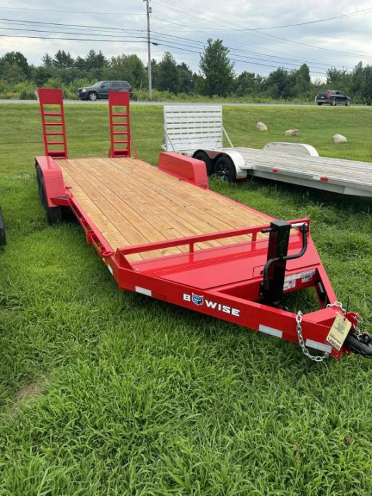 New 2025 BWise EH14 82x20 14K Tandem Axle Equipment Trailer