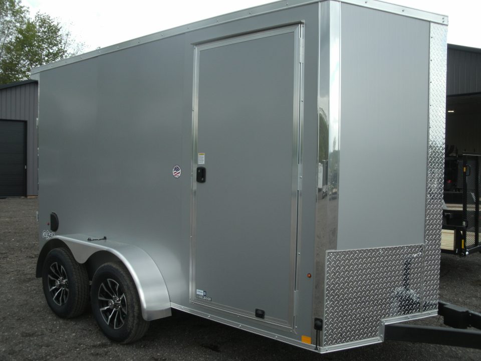New 2026 Pace American 6 x 12 tandem Outback DLX Flat Top V-Nose Enclosed Cargo Trailer 7K Cargo / Enclosed Trailer