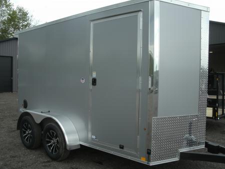 New 2026 Pace American 6 x 12 tandem Outback DLX Flat Top V-Nose Enclosed Cargo Trailer 7K Cargo / Enclosed Trailer