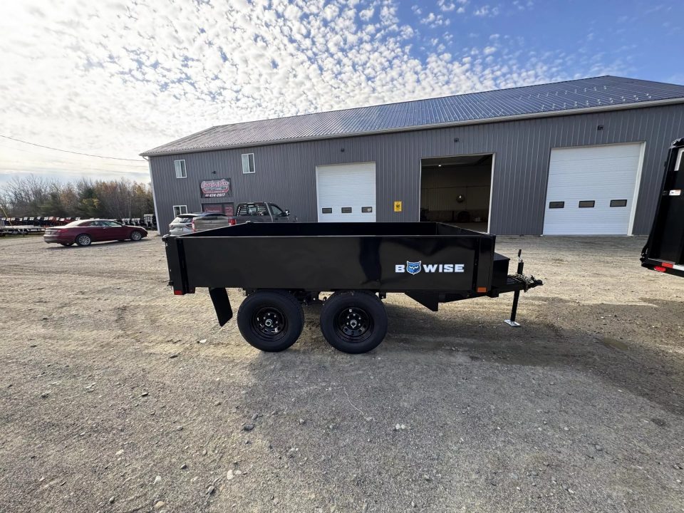 New 2026 BWise DTR10 72x10 10K Deckover Dump Trailer Dump Trailer