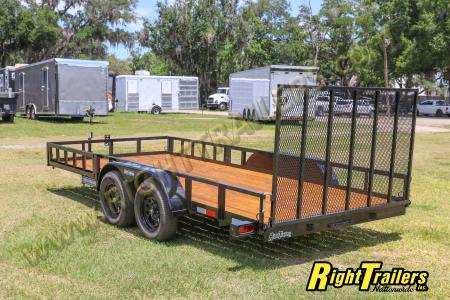New 2026 7X16 TRIPLE CROWN ATV UTILITY TRAILER