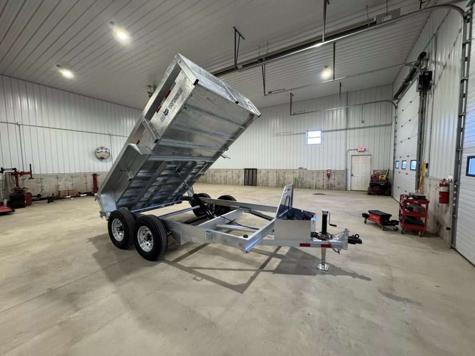 New 2026 BWise DT712LP-LE-12 Dump Trailer