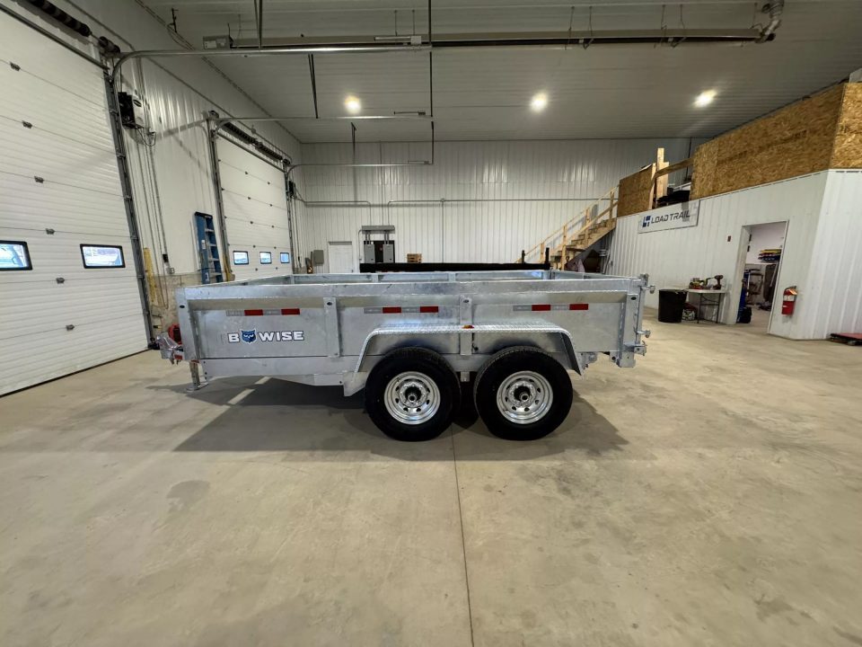 New 2026 BWise DT712LP-LE-12 Dump Trailer