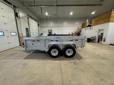 New 2026 BWise DT712LP-LE-12 Dump Trailer