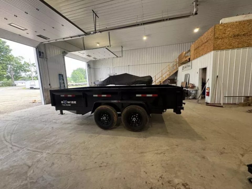 New 2025 BWise DT14 81.5x14 14K Tandem Axle Dump Trailer