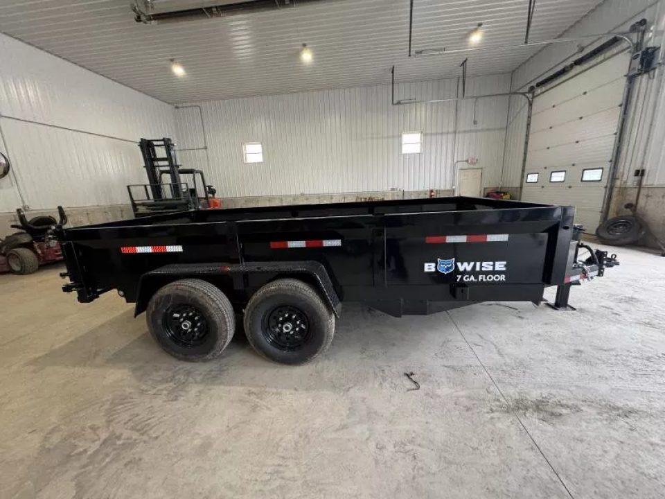 New 2025 BWise DT14 81.5x14 14K Tandem Axle Dump Trailer