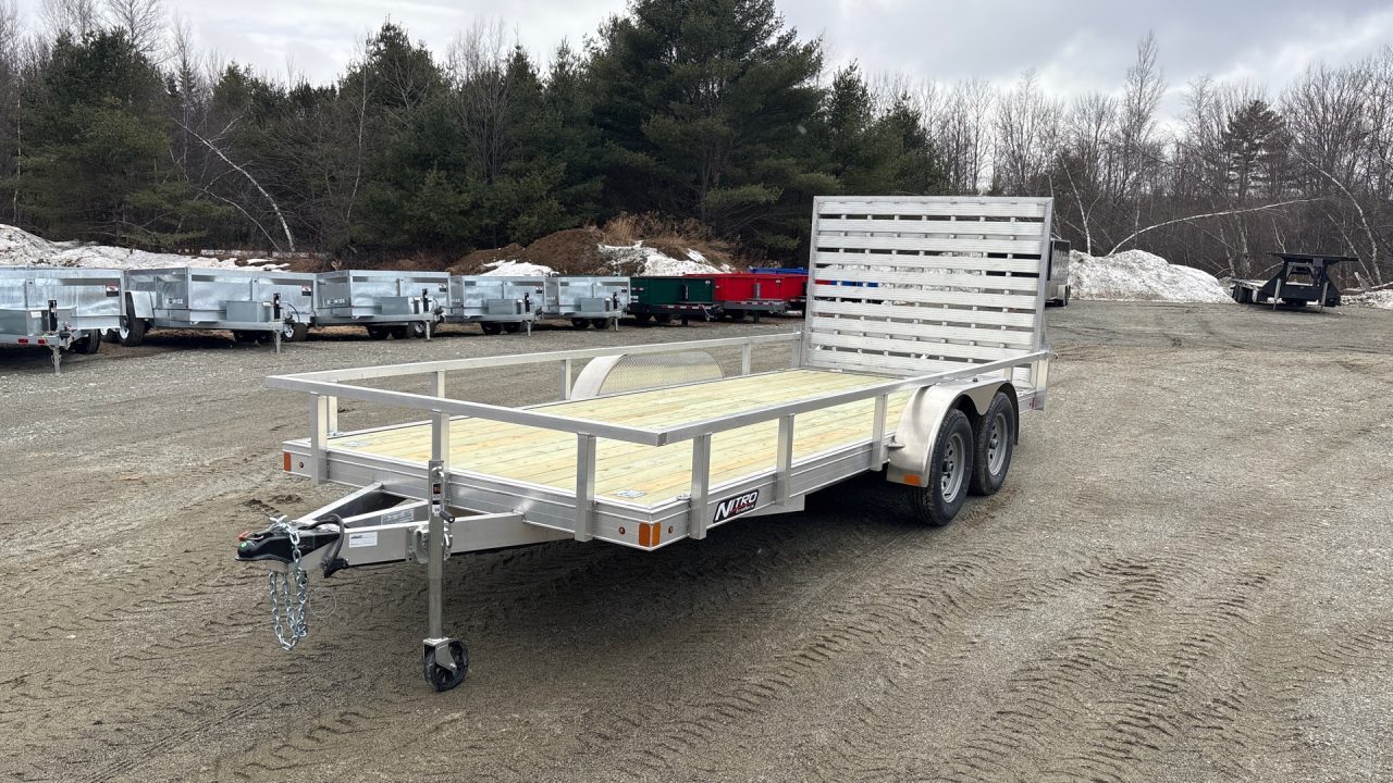 New 2026 Nitro UT 80X18TA Utility Trailer